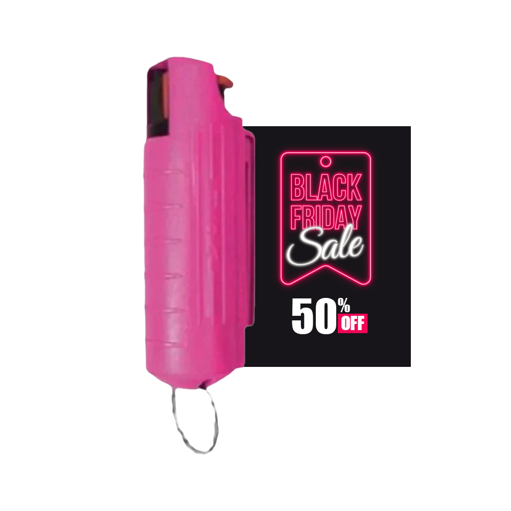 1/2 oz. Pepper Spray with hard case and key ring