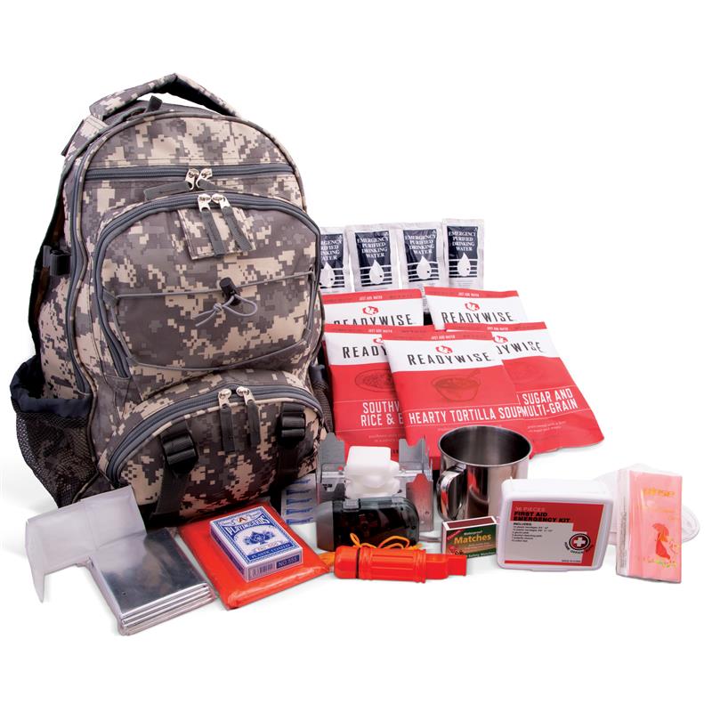 Wise Five Day Emergency Survival First Aid Kit with Food & Water for One Person