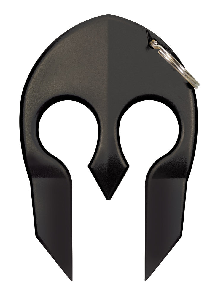 The Spartan! Protection Keychain - in black
